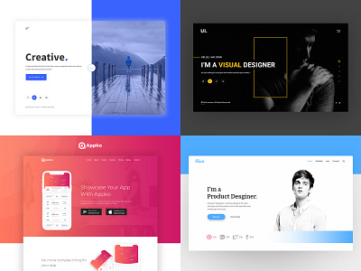 Top 4 of 2018 2018 trends app ui black clean colorful design dashboard design interaction interface design landing page design minimal motion design top top4shots ui ui design ux visual design