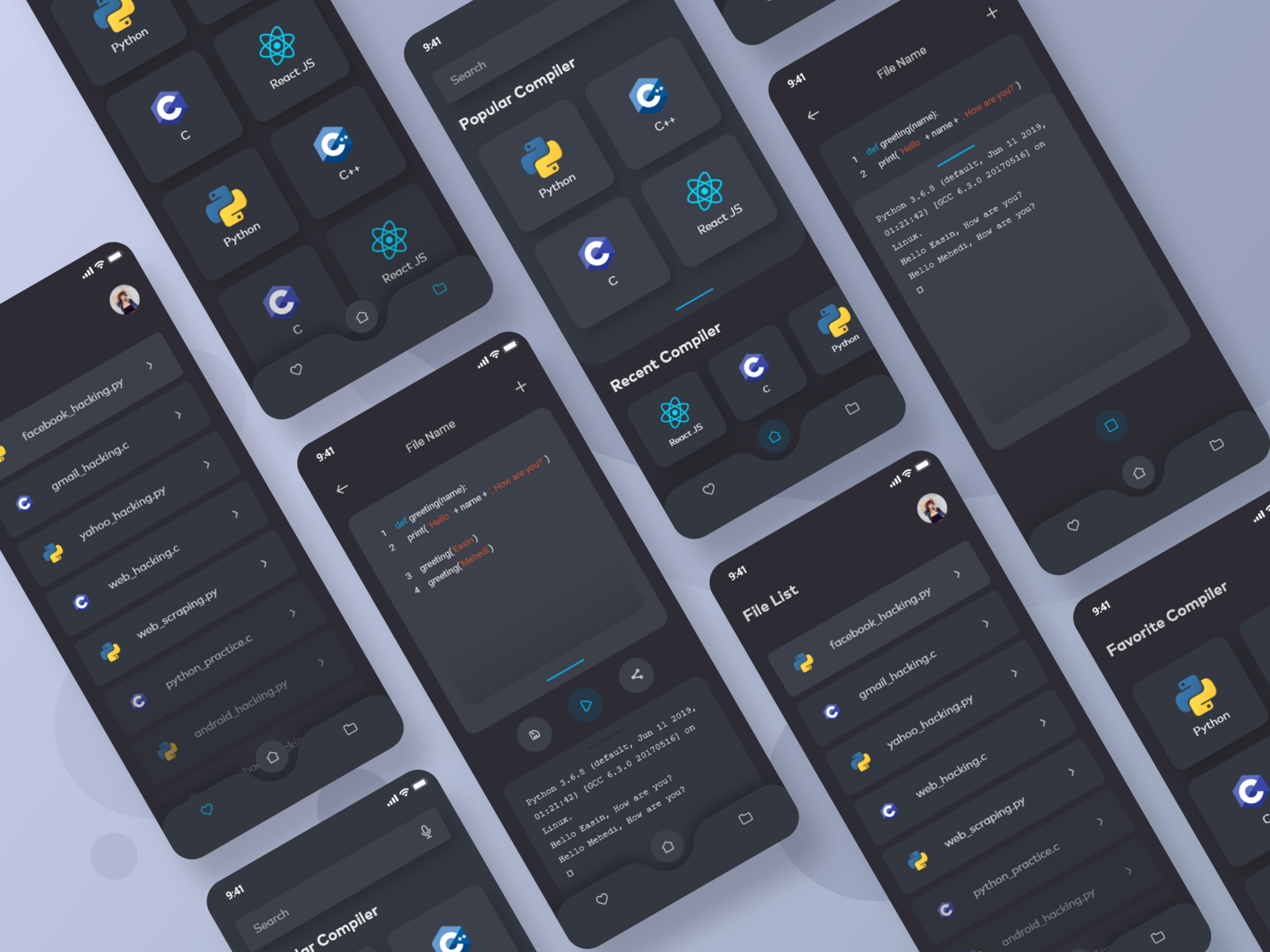 Code editor online compiler by asin arafat for ito team on dribbble