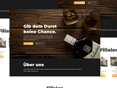 Webdesign Concept "Durst"