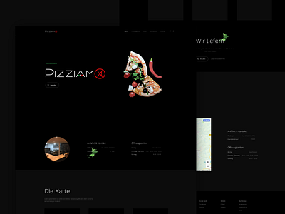 Pizziamo Landing Page