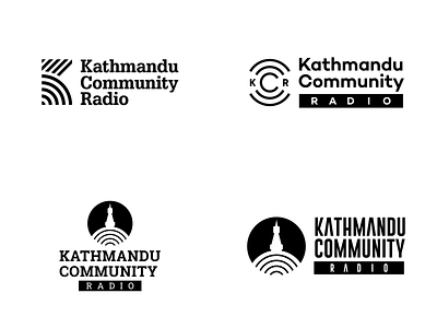 Radio Logo | KCR best logo brand identity design branding clean logo community logo fm logo fm radio logo k logo kathmandu logo logo design logomark logos logotype radio logo temple logo wave logo