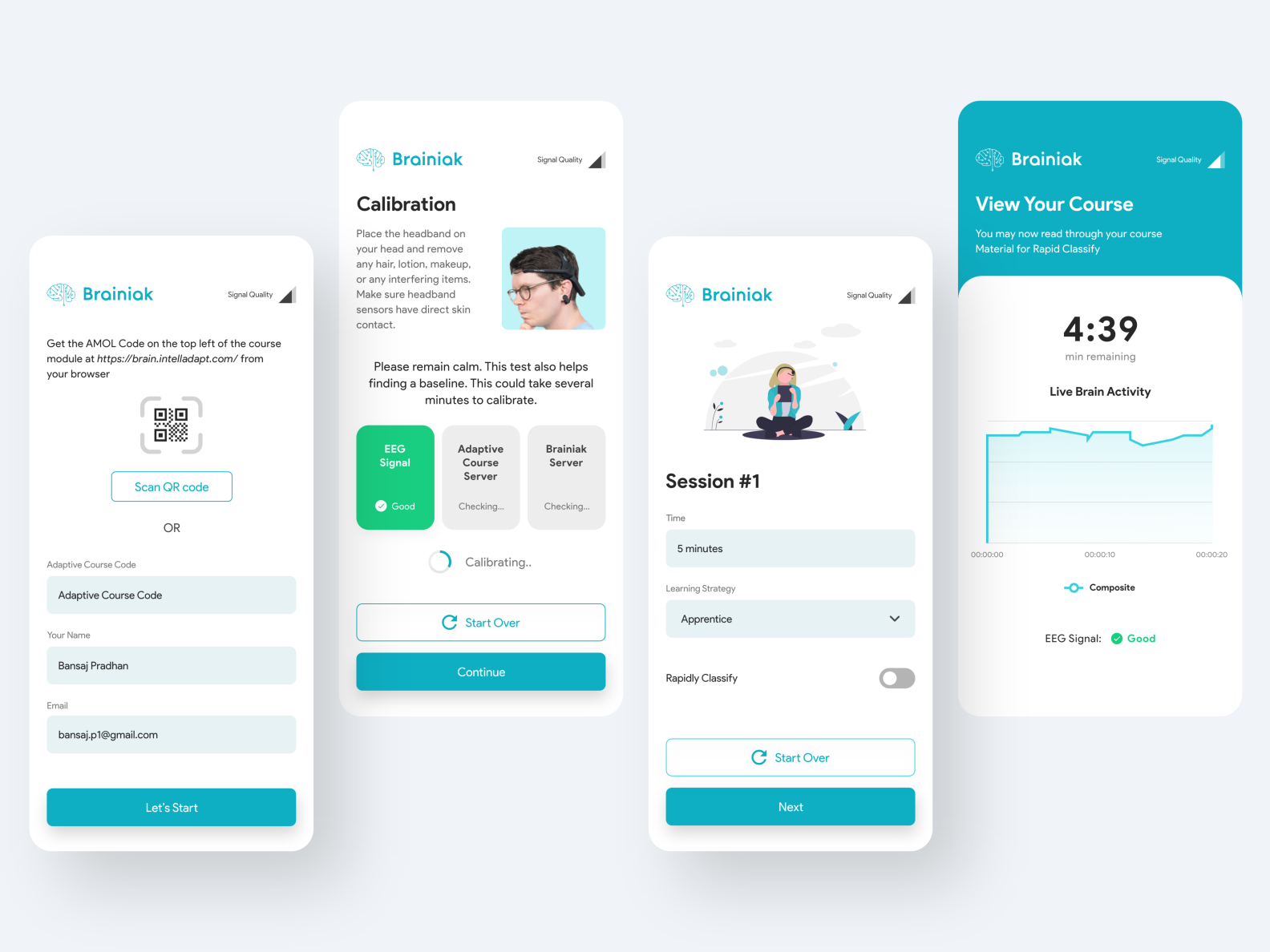 Brainiak™ Analytics AI App by Aadarsha Subedi on Dribbble