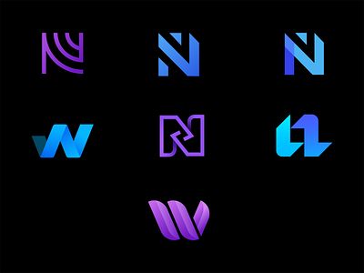 N and W logos