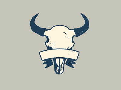 Buffalo buffalo skull