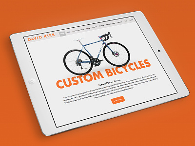 Custom Bike Website