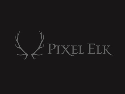 Pixelelk elk identity logo pixel elk website