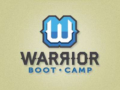 Warrior Boot Camp exercises fitness logo type