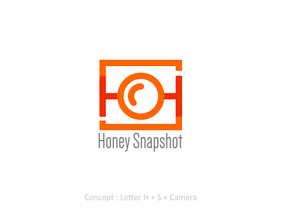 Logo Design camera honey snapshot logo logo design photography