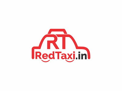 Red Taxi Logo Concept brand branding concept identity logo red taxy