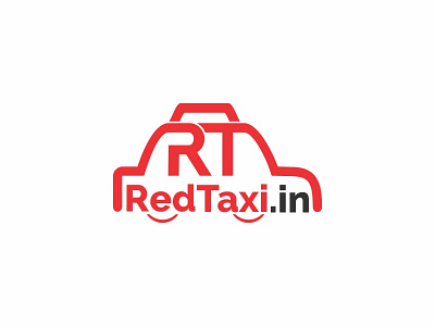 Red Taxi Logo Concept