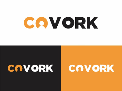Covork Logo for Coworking Space
