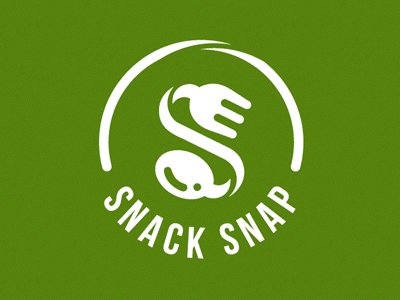 Snack Snap - logo animation 3d visualization logo logo animation logo design