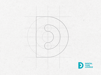 Dental Care Lounge - logo design geometry logo logomark mark