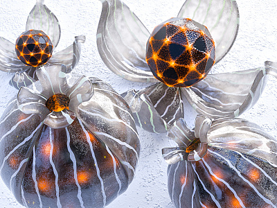 Alien seeds 3 3d abstract blender3d cgi cycles render daily renders illustration