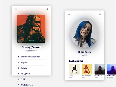 Music Player - Concept - Daily Ui