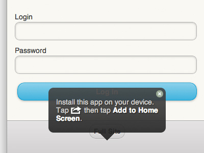 Add to Device design gui home screen iphone mobile