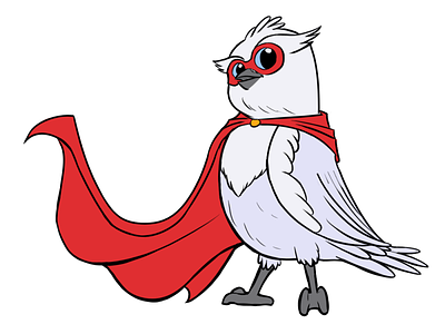 Fullstack HQ Owl Superhero branding character design illustration mascot owl owl illustration vector