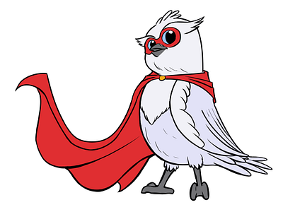 Fullstack HQ Owl Superhero