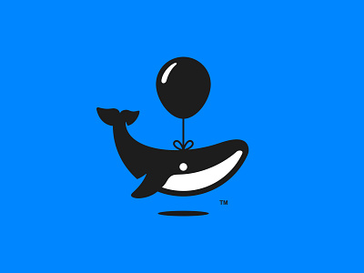 Levelatic balloon branding fly icon illustration level logo logo design logo ideas logo inspirations logos ocean orca sea simple ui up whale