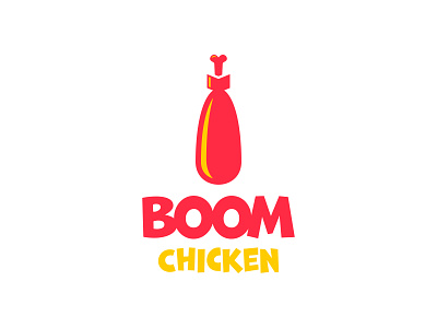Boom Chicken boom branding chicken design fried chicken hot icon illustration logo logo design logo ideas logo inspirations logos playful simple smart spicy ui