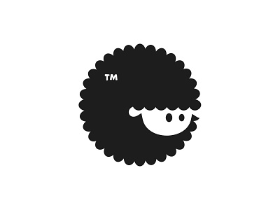 Cute Sheep Mark adorable branding cute design goat icon illustration logo logos negative space sheep simple ui wool