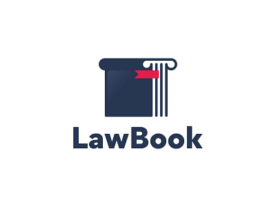 Law Book book branding combination mark design education icon illustration knowledge law lawyer logo logo ideas logo inspirations logodesign logodesigns logos pole simple ui