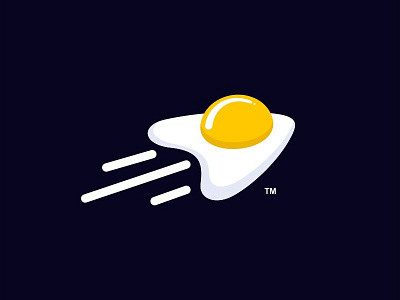 SPACEGG app breakfast character design dual meaning egg fly food icon icons illustration logo logodesign logodesigns logos plane rocket simple space vector