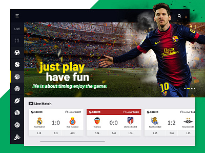 Sportsbook | Bet Design bet betting clean design interaction sports ui ux website