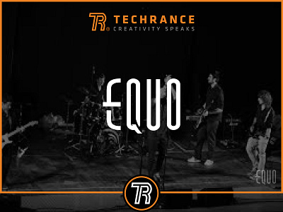 EQUO logo design art artistic band branding clean clever logo creative design graphic design illustration logo minimal minimalist minimalist logo modern music techrance typography vector