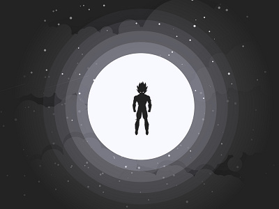 Vegeta illustrator