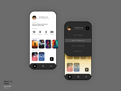 User Profile | Daily UI #006