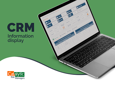 CRM - Information Display app crm crm portal crm software display information management management app management system manager risk risks ui ui design uidesign uiux user experience ux web