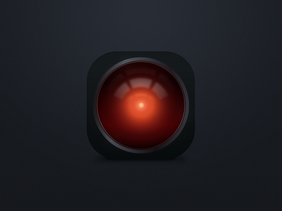 HAL 9000 App 2001 app hal hal 9000 icon kubrick