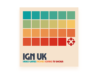 IGN UK Podcast Concept: Swiss Chard bauhaus color ign swiss uk