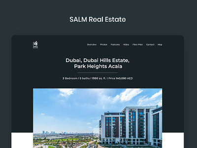 Salm Real Estate clean design design interface product design real estate realestate realestateweb simple design simplicity ui ui design uiux webdesigner webdesigning website