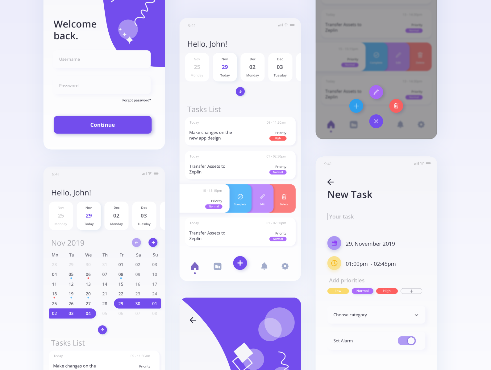To Do App Concept by Enis Shala on Dribbble