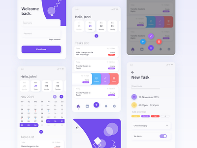 To Do App Concept by Enis Shala on Dribbble