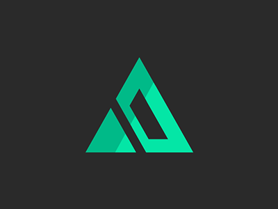 Triangle clean design logo logo design minimalism modern modern logo