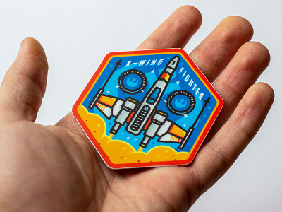 X-Wing Die Cut Stickers