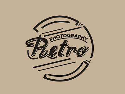 Logo design for Retro photography. by Benjamin Alic on Dribbble