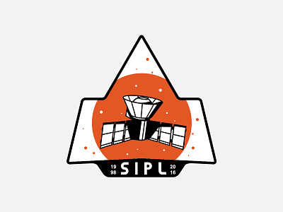 SIPL Space Program Badge - 2016 badge galaxy icon illustraiton nasa planet rocket space stars sticker