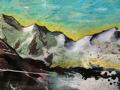 Ophelia painting art gallery okc mixed media