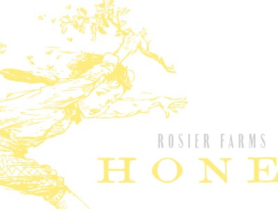 Rosier Farms Honey Label