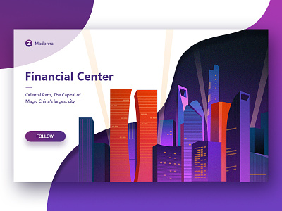 Financial Center illustration