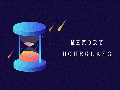 Memory Hourglass Illustration