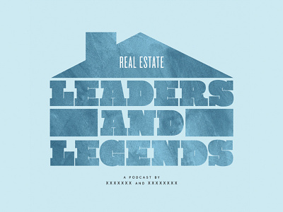 Podcast logo, version 1/3 logo podcast real estate type