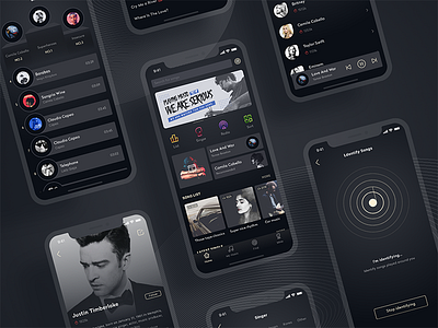 A music app design