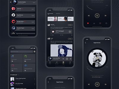 A music app design app music
