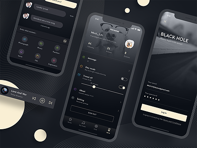 A music app design (below) app，ui design icon