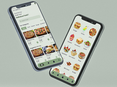 Restaurant (App Design) adobe android app application design dribble flutter graphic design hotel menu mobile mockup promotion psd ui uiux ux vector web xd